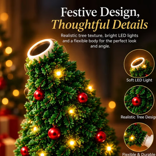 Magical Christmas Tree USB Projector Light for Holiday Party Decoration