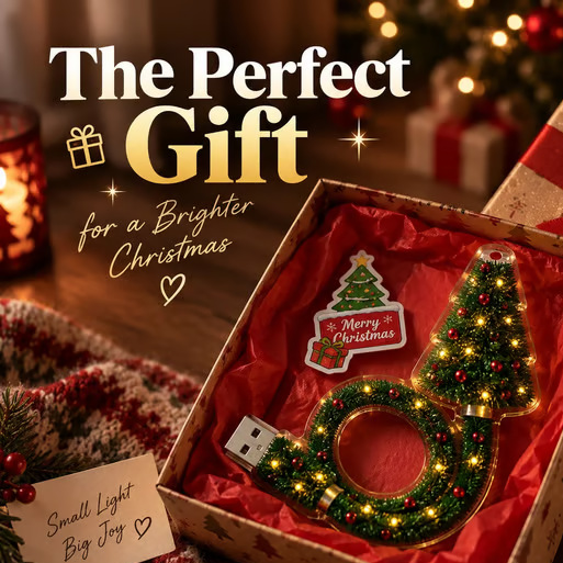 Magical Christmas Tree USB Projector Light for Holiday Party Decoration
