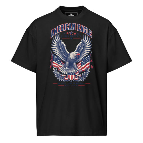 American Eagle Vintage Graphic Tee in Black – ROVENN Americana Streetwear